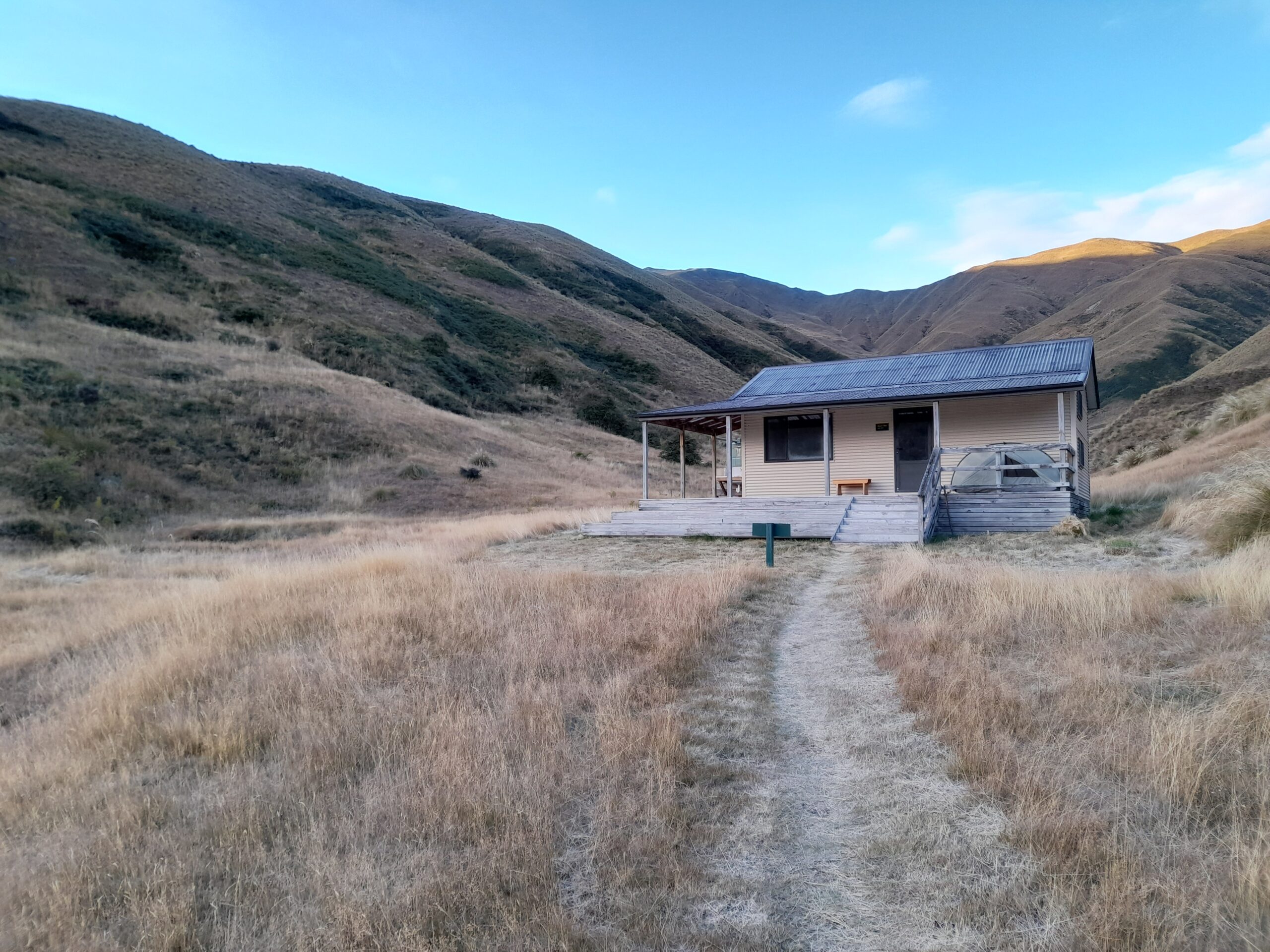 Staying at Roses Hut.