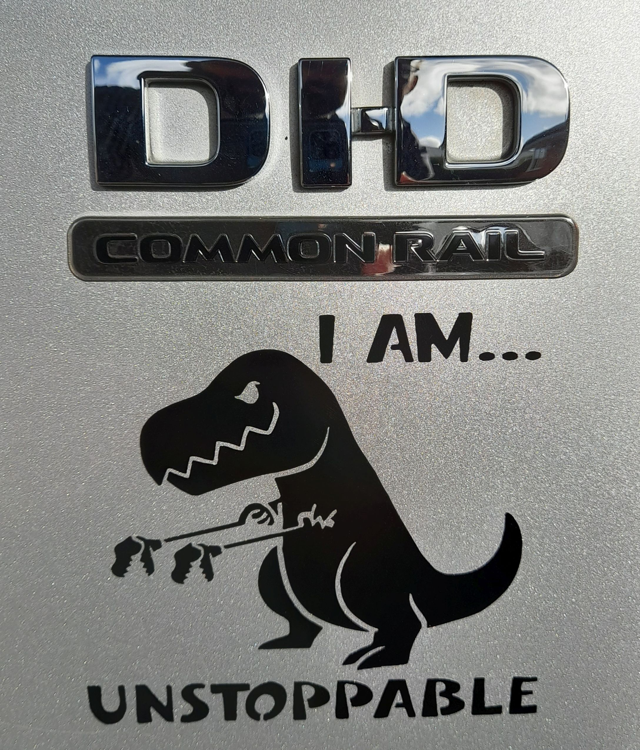 Dino – My ute has a name (finally).